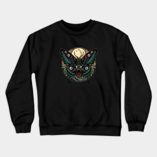 Anime monster green butterfly Crewneck Sweatshirt